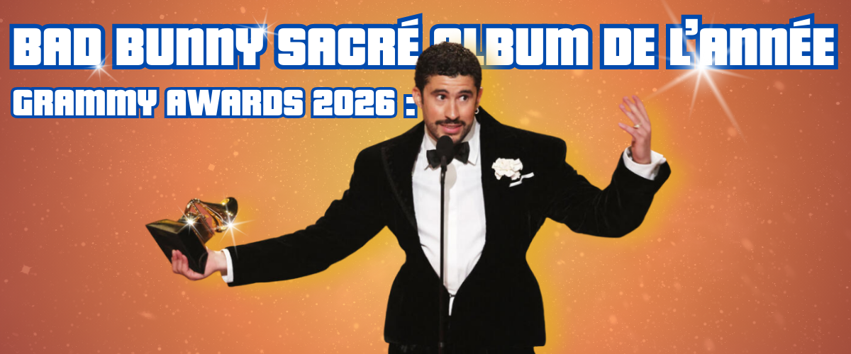 Grammy Awards 2026 : Bad Bunny sacré album de l’année